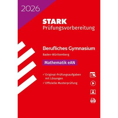 STARK Mathematik eAN - Abitur Berufliches Gymnasium 2026 BW - Prüfungsvorbereitung, Set von , Stark Verlag GmbH, 978-3-8490-6362-7
