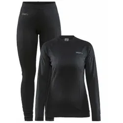 Craft Baselayer Set Women Schwarz Polyester X-Large Damen