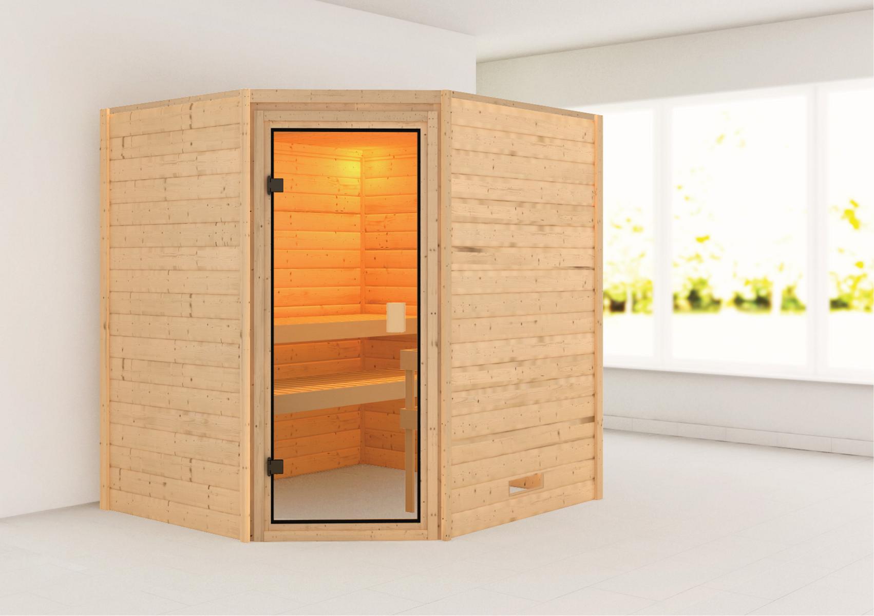 KARIBUHOLZT Sauna Mia Eck, o. Zub. bronz.GGT 08288902