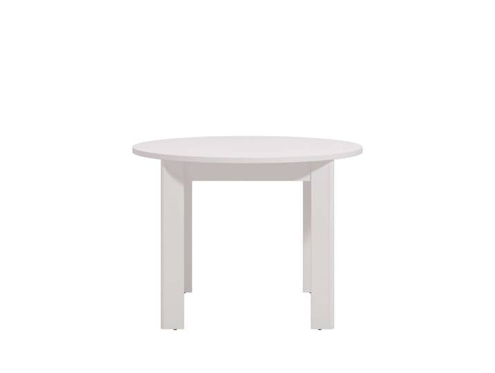 Esstisch HOME AFFAIRE Ancona runder Tisch, 106 cm, MFD Tischplatte , weiss (opaque weiß), B:106,5cm H:76,5cm T:106,5cm, Tische, Esstisch, in verschiedenen modern Farben, Ideal für eine moderne Küche