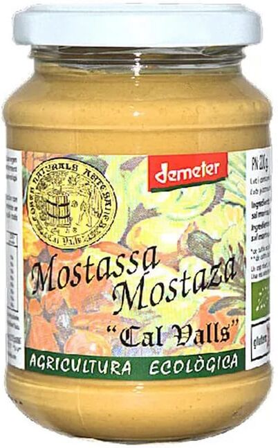 Cal Valls MOSTARDA BIOLÓGICA 200g