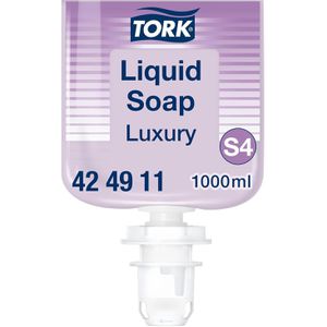 Tork Seife Luxury, 424911, S4, Flüssigseife, Nachfüller, 1 Liter