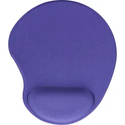 InLine Maus-Pad, mit Gel Handballenauflage, 230x205x20mm, blau