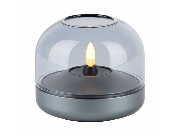 Kooduu Glow 08 Kerzenhalter Moody Blau