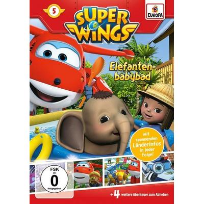 Super Wings 5 - Elefantenbabybad, DVD