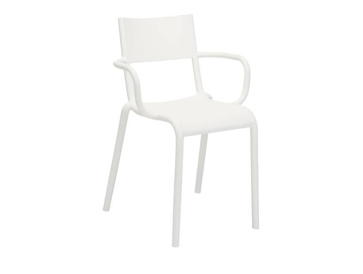 KARTELL set de 2 chaises GENERIC A (Blanc - Polypropylène)