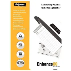 Fellowes 250x Laminierfolien 80 μm