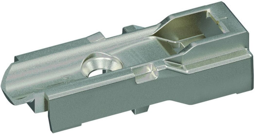 Hettich Möbel-Paralleladapter Dist. 8mm Sensys, 9072537 ZDG silb. vernickelt)