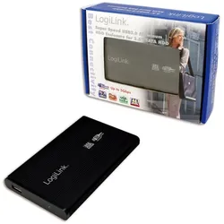 LOGILINK 2,5" Gehäuse SATA UA0106 schwarz USB 3.0