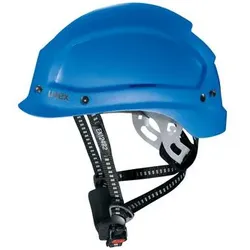 uvex pheos alpine Schutzhelm mit Lüftung - für Höhenarbeiten u- rettung - Bergsteigerhelm  blau 52 cm - 61 cm - 9773550 - blau