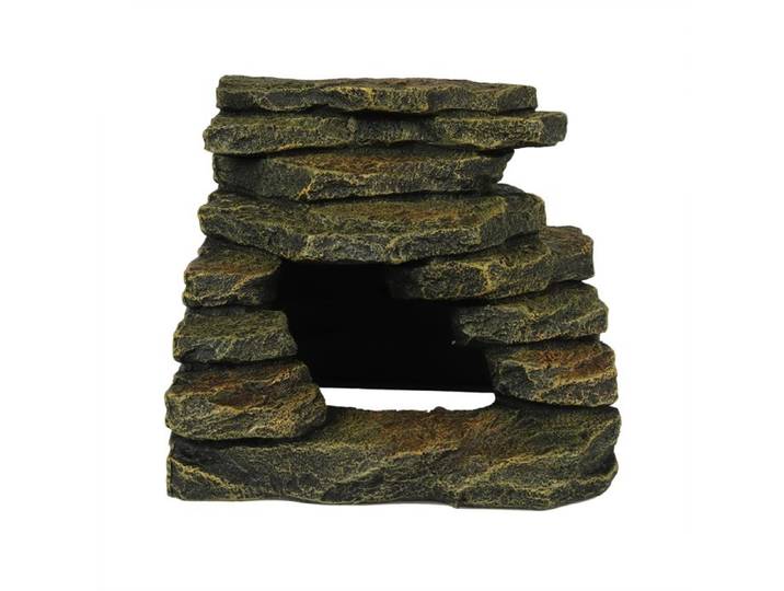 Objet décoratif pilier Terra Della - gris - Gris - 25 8x25 5x19 cm