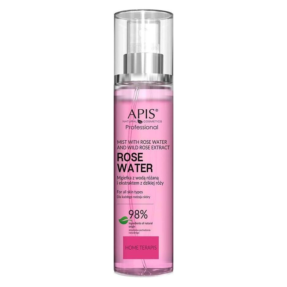 Apis Natural Cosmetics Apis - Home Terapis Rose Water mist with Rose W (Gesichtswasser, 150 ml) (5901810001575)