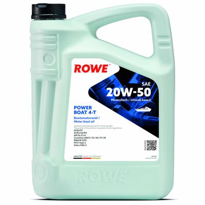 ROWE Motoröl HIGHTEC POWER BOAT 4-T SAE 20W-50 [5 L] 20155-0050-99