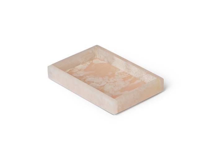 Ferm Living Plateau de décoration Mist 10x15 cm Pearl