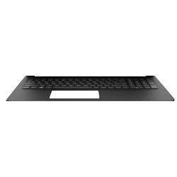 HP L24637-B31 Laptop Gehäuse-Unterteil + Tastatur Grau, Silber 1 St.