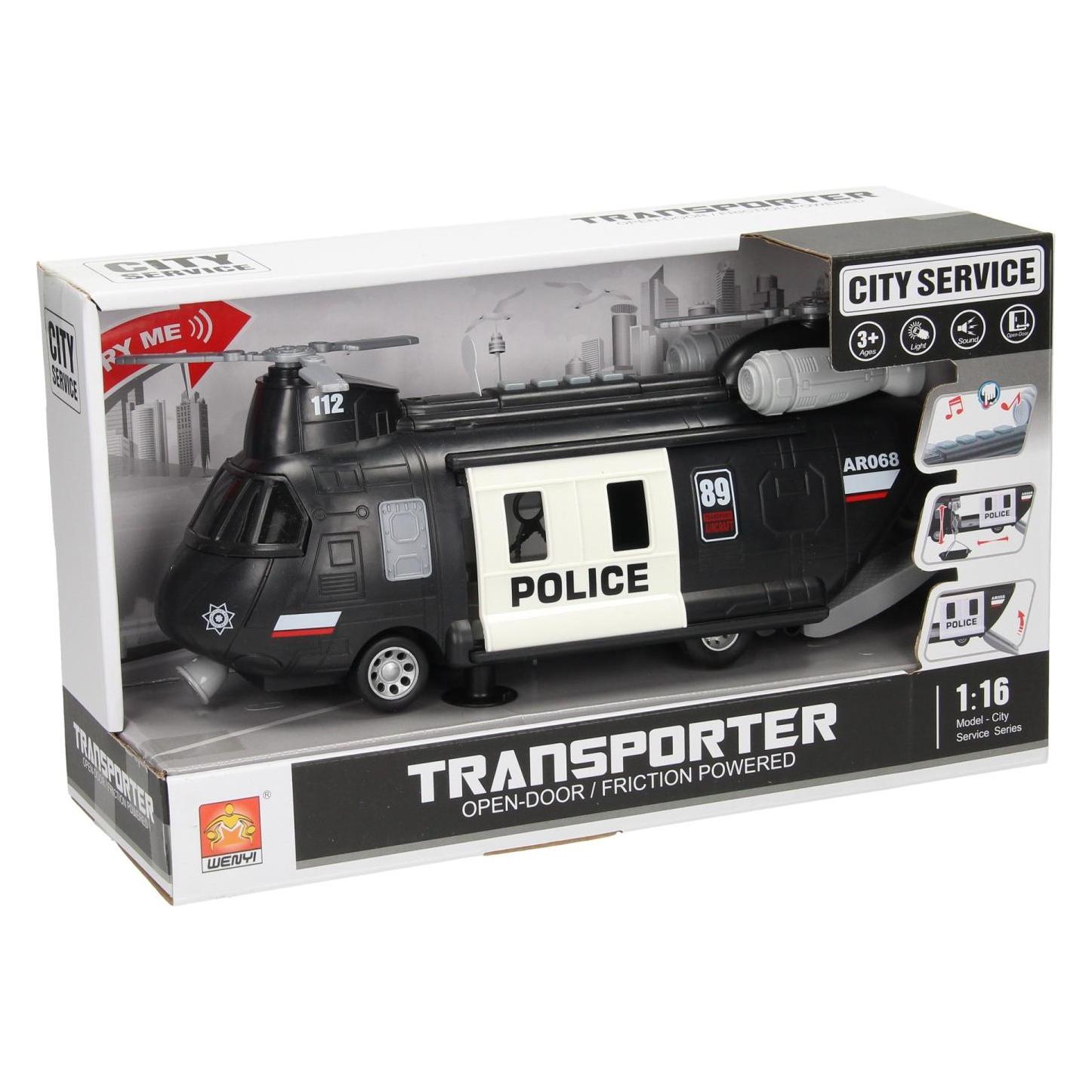Polizeihubschrauber mit Licht und Ton (47409124)