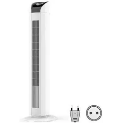 RS PRO Tower, Ventilator, Weiss