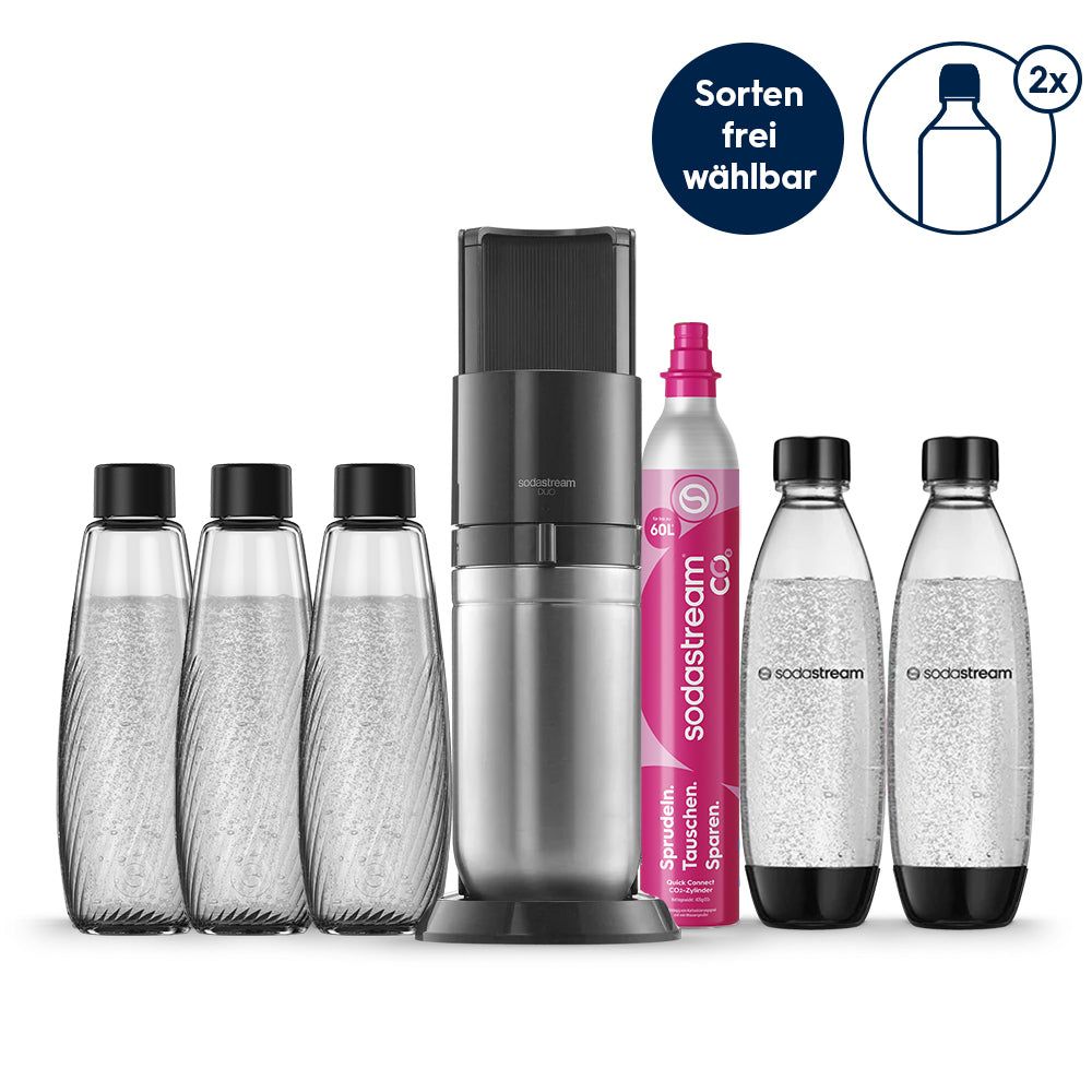 SodaStream Duo Wassersprudler (Schwarz) 1016812494