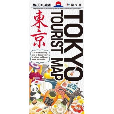 Tokyo Tourist Map, Karte von , Kinokuniya Book Stores of America Co. Ltd., 978-4-398-83034-0