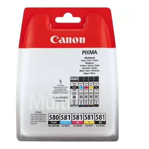 CANON PGI-580/CLI-581 Ink Cartridge BK/CMYK