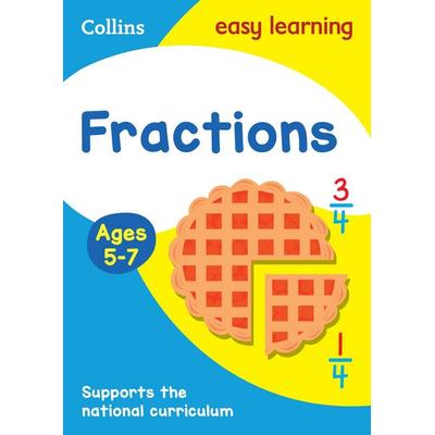 Fractions Ages 5-7, Taschenbuch von Collins Easy Learning, HarperCollins, 978-0-00-813444-0