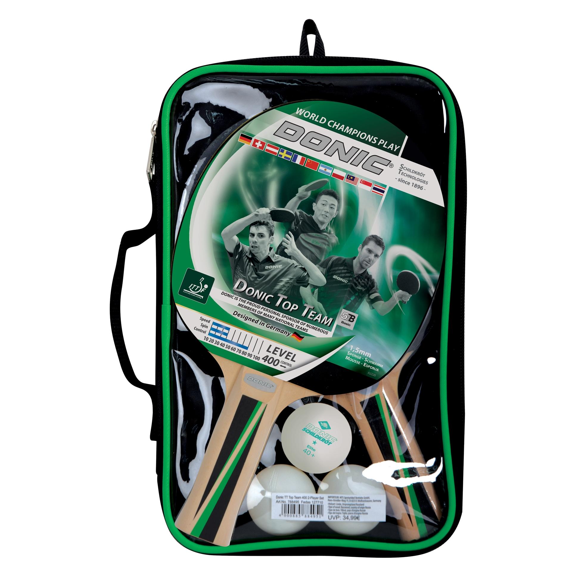 Donic Schildkröt Top Team 400 Spielset (788495)