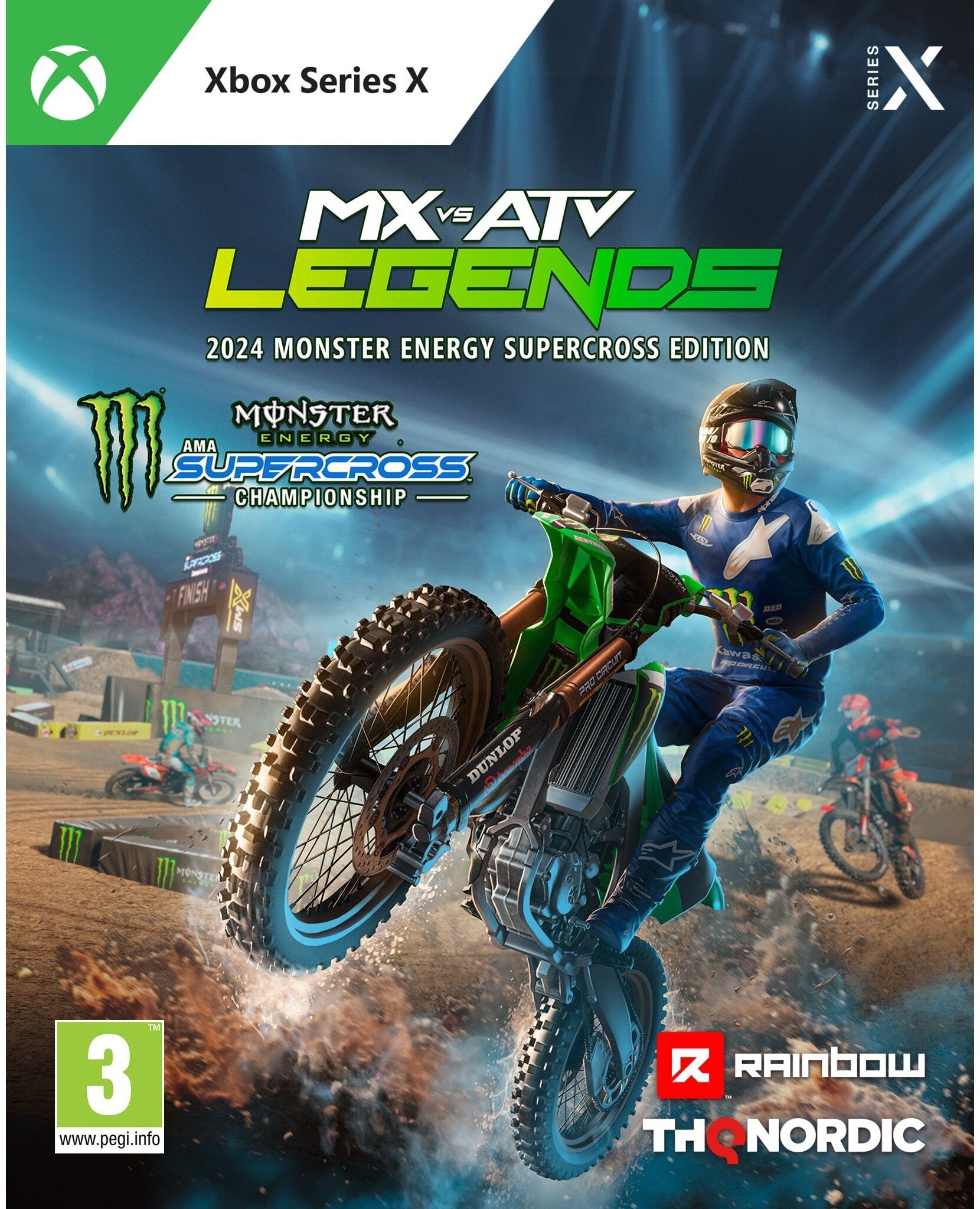 THQ Nordic MX vs ATV Legends: 2024 Monster Energy Supercross Edition for Xbox Series X & Xbox One (Disc)