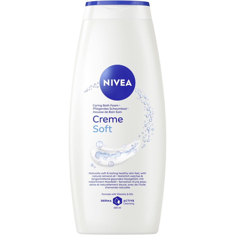 Nivea Creme Soft Pflegendes Schaumbad 650 ml
