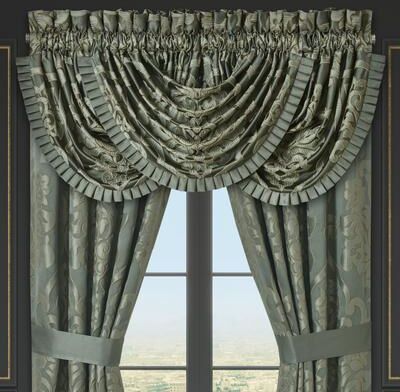 J. Queen New York Santino Window Waterfall Valance