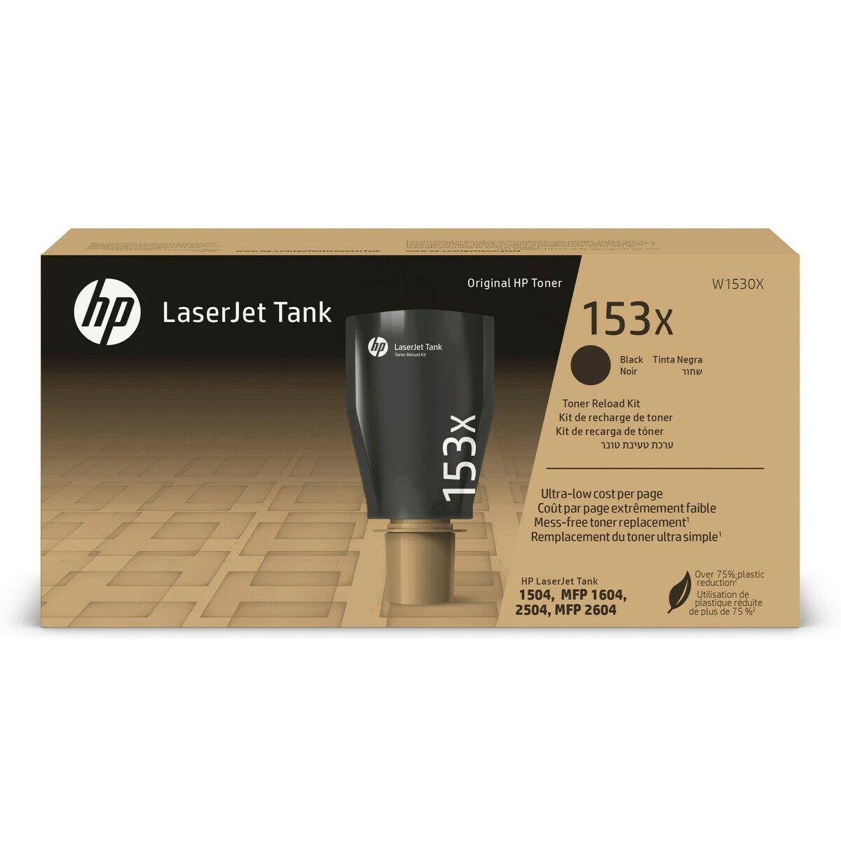 HP Inc. HP Original 153X Toner Nachfüllkit - schwarz (W1530X)