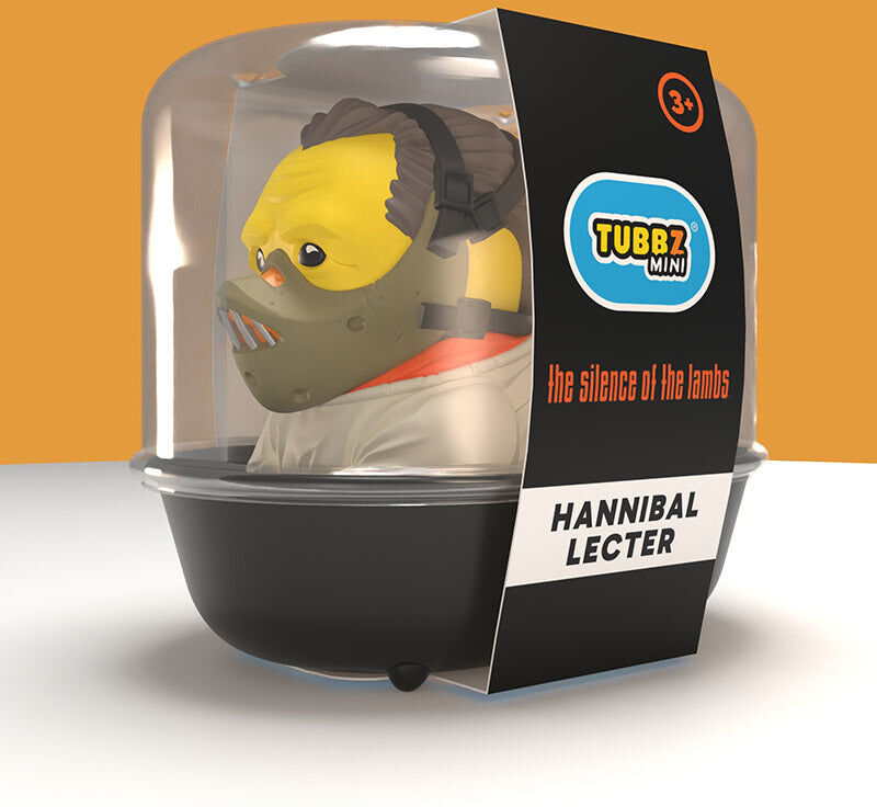 The Silence of the Lambs Hannibal Lecter Mini TUBBZ Collectible Figure by Numskull Designs, 5 cm tall, Horror Collectible
