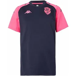Kappa, Herren, Sportshirt, Maillot Stade Français Bemi (S), Blau, Pink