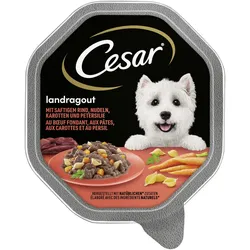Cesar Landküche Rind, Pasta & Karotten in Sauce 14x150 g