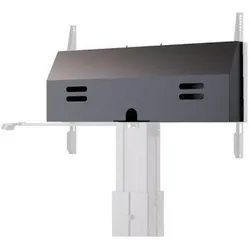 Hagor HP Lift  Cover incl. Padlocks rueckseitige Abdeckung fue HP Lift Serie Schutz vor Fremd, Digital Signage Zubehör, Schwarz