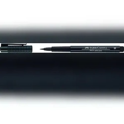 FABER-CASTELL Faber Castell Tuschestift Pitt Artist Pen B schwarz