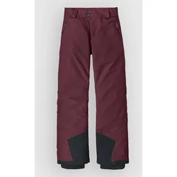 Patagonia Powder Town Kids Hose berry fig Gr. XXL
