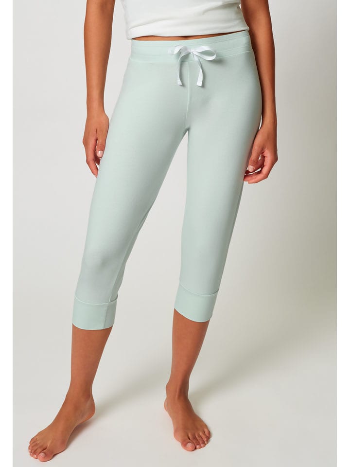 Skiny Pyjama-Hose in Mint - 36