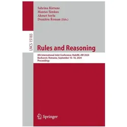 Rules and Reasoning, Fachbücher