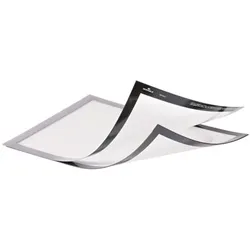 Durable Magnetischer Inforahmen »Duraframe Magnetic Plus 4985« silber