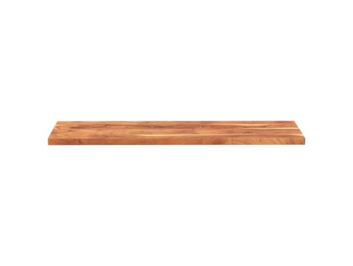KTHLBRH Tischplatte 160 x 50 x 3,8 cm Massivholz Akazie Rechteckig, natürliche Oberfläche, leicht zu reinigen, ideal für die Renovierung von Tischen