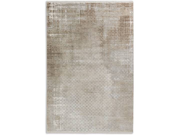 Teppich Vision 211 , beige, B:133cm H:7mm L:190cm, Kunstfaser, Viskose, SCHÖNER WOHNEN-KOLLEKTION, Teppiche, Teppich, Viskoseteppich mit Glanz, Wohnzimmer