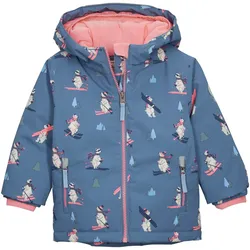 KILLTEC Winterjacke mit Kapuze Eisbären, blau | mehrfarbig, 110