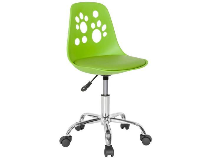 Mid.you Jugenddrehstuhl, Grün, 40x72-82x44 cm, Arbeitszimmer, Bürostühle, Jugendschreibtischstühle & Kinderschreibtischstühle