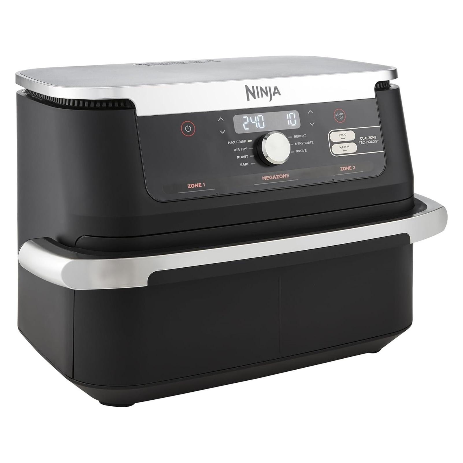 Ninja AF500EU Hot Air Fryer 10.4 L, 2470 W, Black (10.40 l) (0622356270373)