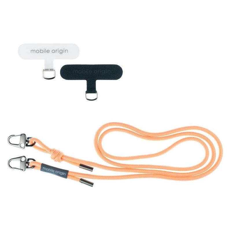 Mobile Origin Lanyard rope 6 mm Peach Fuzz 82 - 163cm (LYR-UNI-PCFZ)