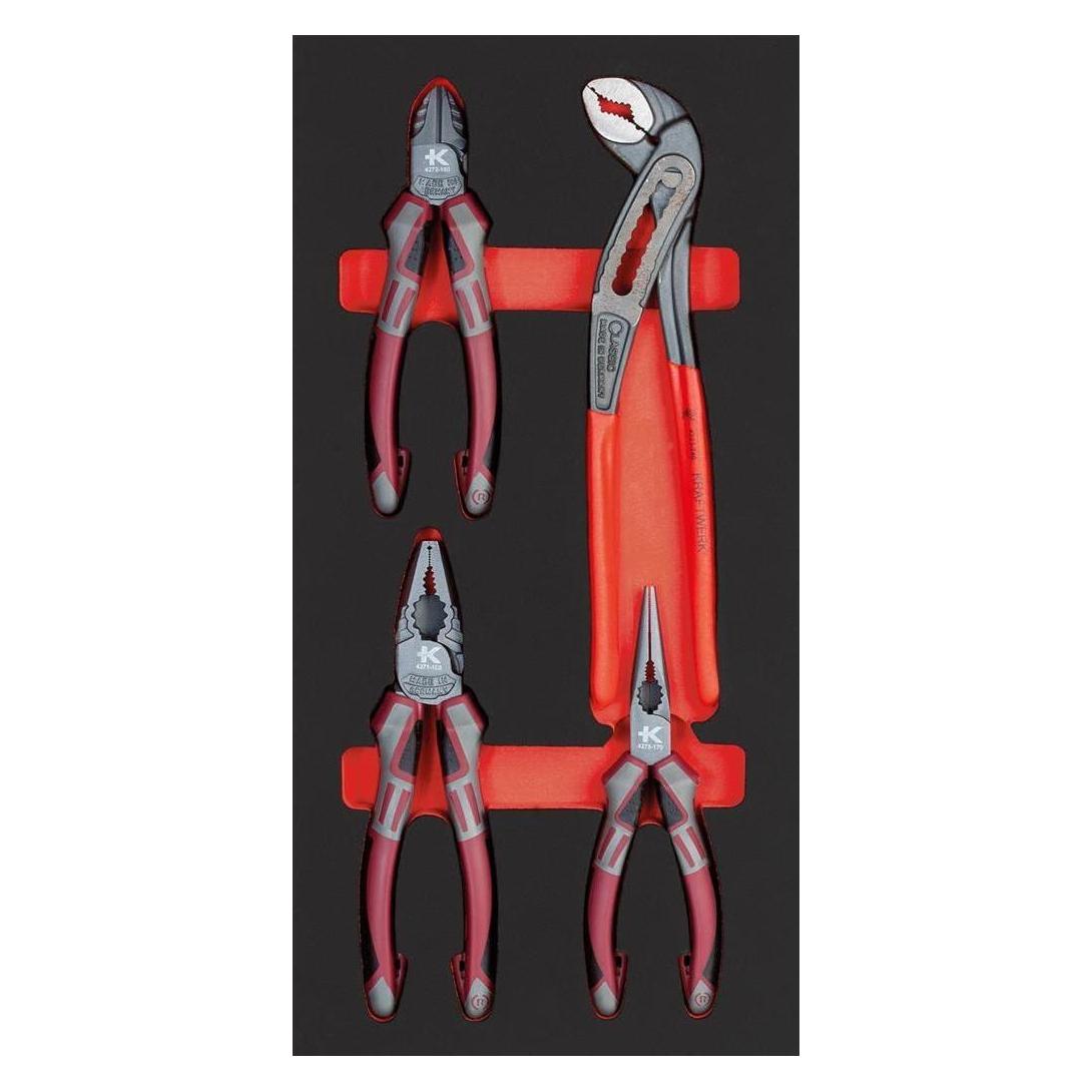 Kraftwerk Hightech-Zangen-Satz Einlage (S-Einlage) (240 mm) (105.401.017)