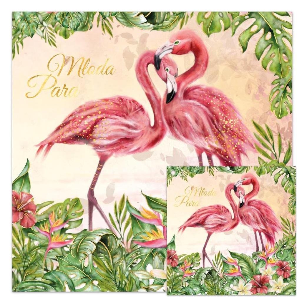 Teka KWD Hochzeitskarte Flamingos (47995215)