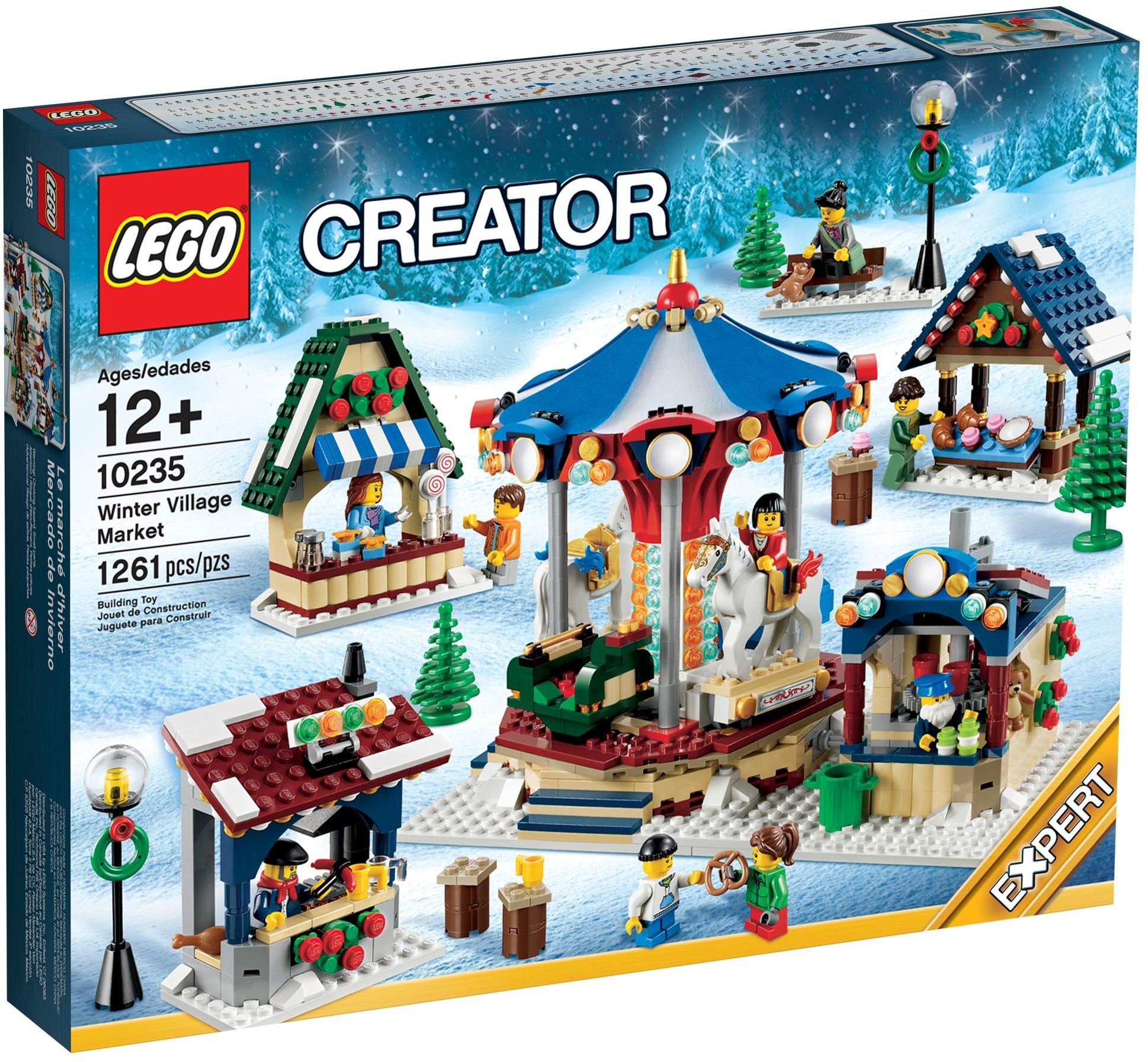 Lego Winterlicher Markt Creator, Beide Geschlechter, 12 Jahr(e), 1261 Stück, Creator