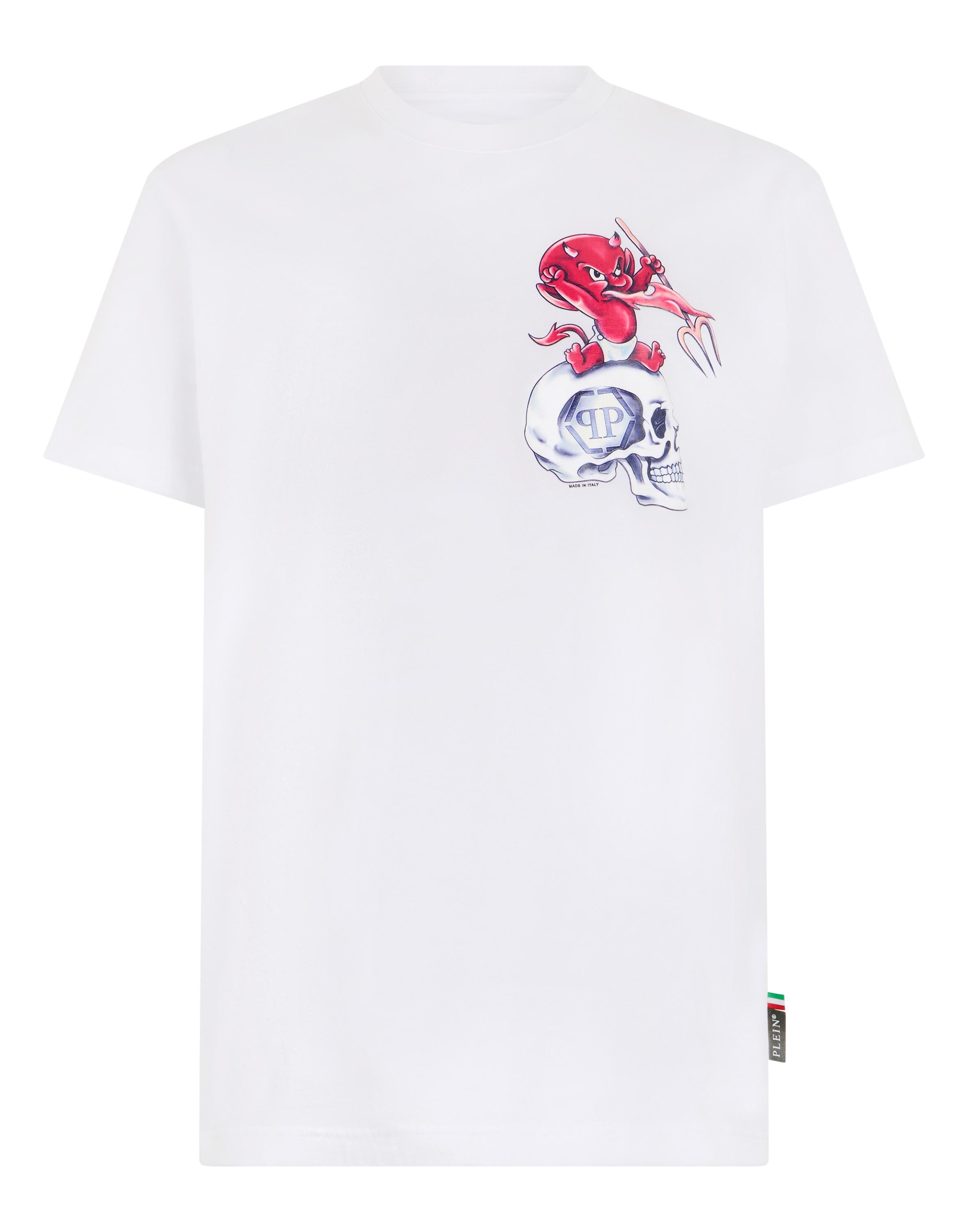 Kurzarm-Rundhals-T-Shirt