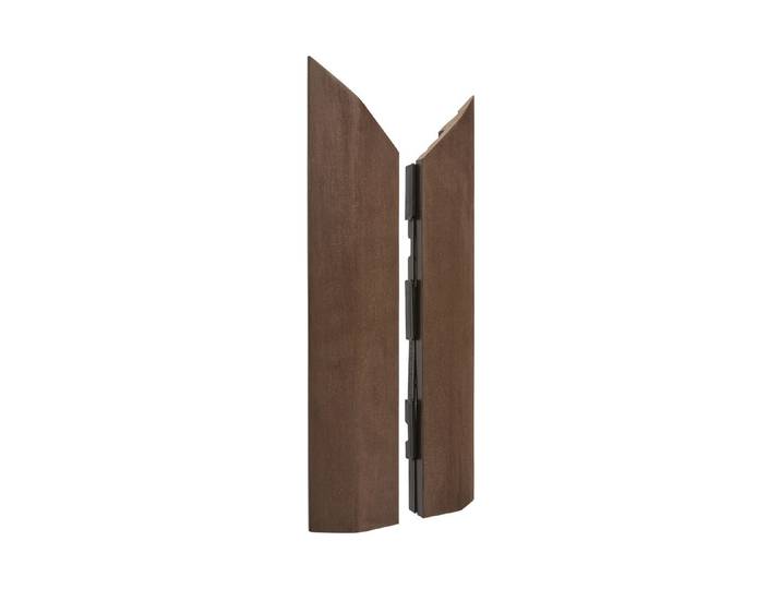 Aussenecke HPC M-Shape Choco 36.8 × 6.95 x 2.2 cm 2 Stück